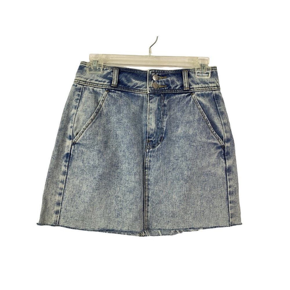Pacsun Los Angeles Women's Light Denim Short Jean Skirt